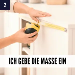 Maße eingeben