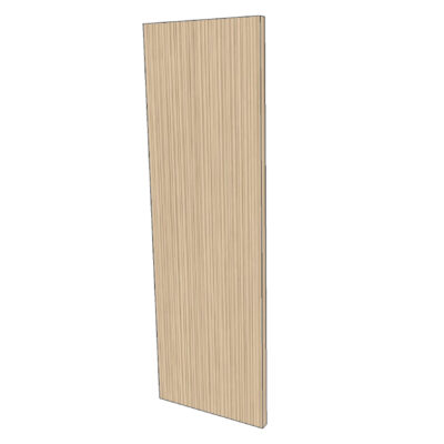 Türfront FAKTUM B32H92cm - Lamella Cream