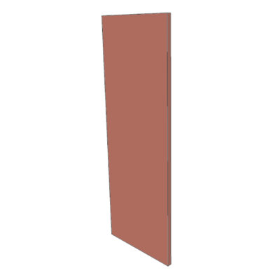 Türfront FAKTUM B40H125cm - Canyon Red