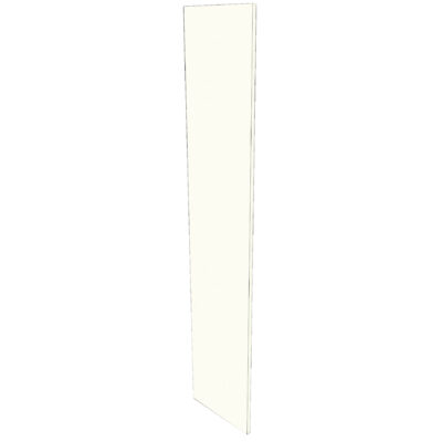Türfront METOD B40H200cm - White Porcelain
