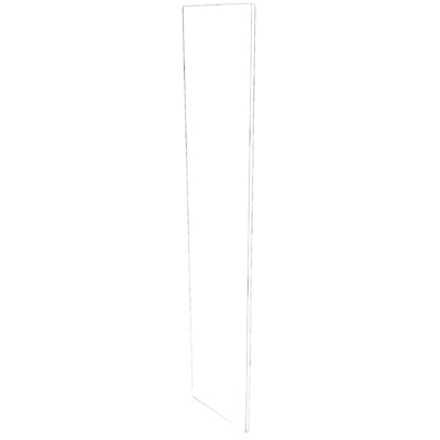 Türfront METOD B40H200cm - White Alaska