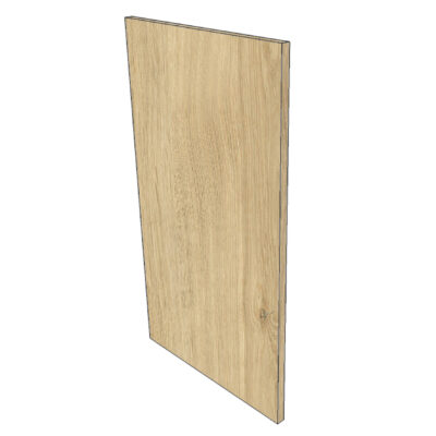 Frontblende des Geschirrspülers METOD B45H80cm - Oak Naturel