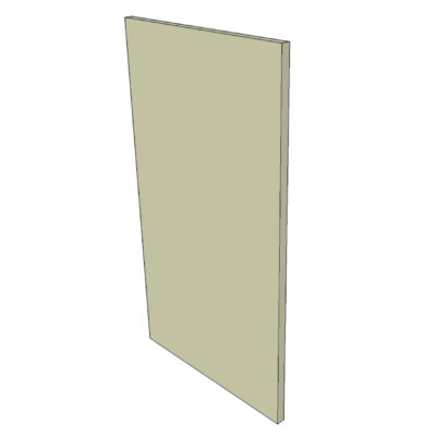 Frontblende des Geschirrspülers METOD B45H80cm - lemongrass