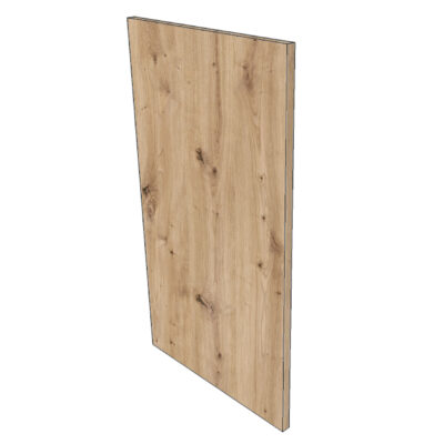 Frontblende des Geschirrspülers METOD B45H80cm - Artisan Oak Yellow