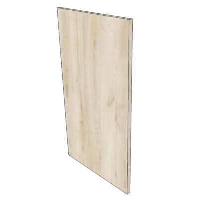 Frontblende des Geschirrspülers METOD B45H80cm - Rustic Chestnut White
