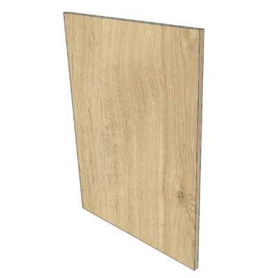 Frontblende des Geschirrspülers METOD B60H80cm - Oak Naturel