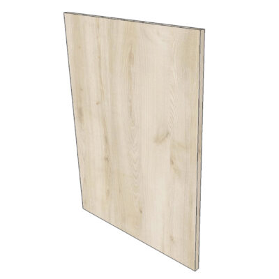 Frontblende des Geschirrspülers METOD B60H80cm - Rustic Chestnut White