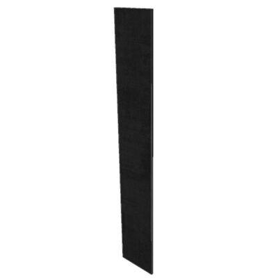 Wangenpaneel METOD B39H240cm - Stonetex black
