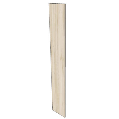 Wangenpaneel METOD B39H240cm - Rustic Chestnut White