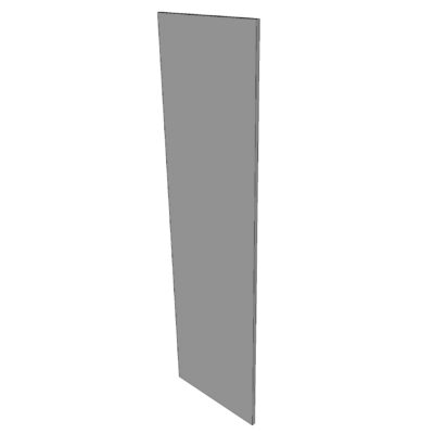 Wangenpaneel METOD B62H220cm - Lava Grey
