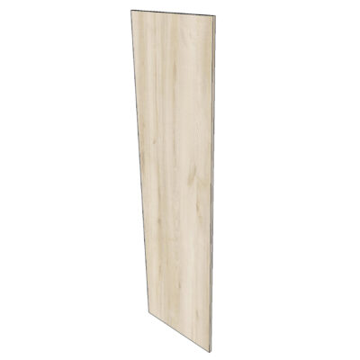 Wangenpaneel METOD B62H220cm - Rustic Chestnut White