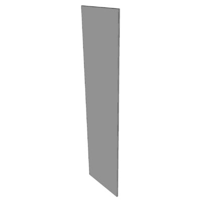 Wangenpaneel METOD B62H240cm - Lava Grey
