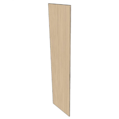 Wangenpaneel METOD B62H240cm - Lamella Cream