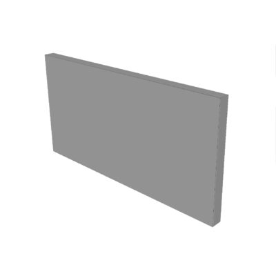 Schubladenfront METOD B40H20cm - Lava Grey