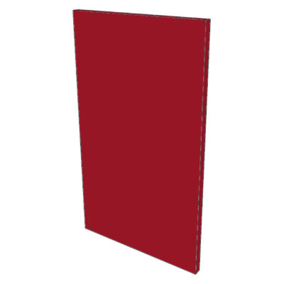 Fassade FAKTUM B60Hx35cm - Bordeau