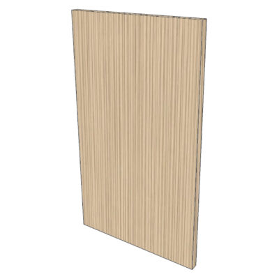 Türfront FAKTUM B60Hx35cm - Lamella Cream