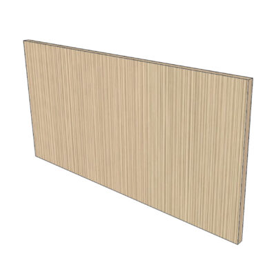 Front für Klapptür FAKTUM B70H40cm - Lamella Cream