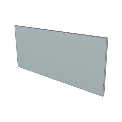 Front für Klapptür FAKTUM B92H40cm - Ice Blue