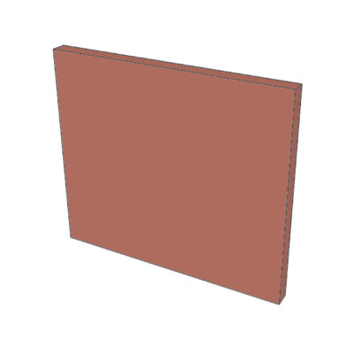 Schubladenfront FAKTUM B30H26cm - Canyon Red