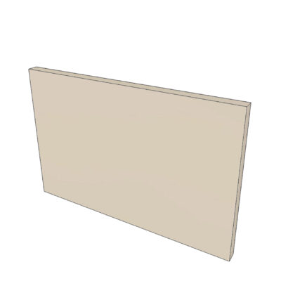 Schubladenfront FAKTUM B40H26cm - Light Beige