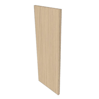 Türfront FAKTUM B30H70cm - Lamella Cream