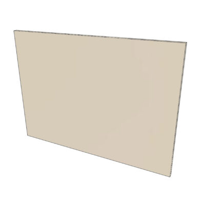 Schubladenfront FAKTUM B80Hx57cm - Light Beige