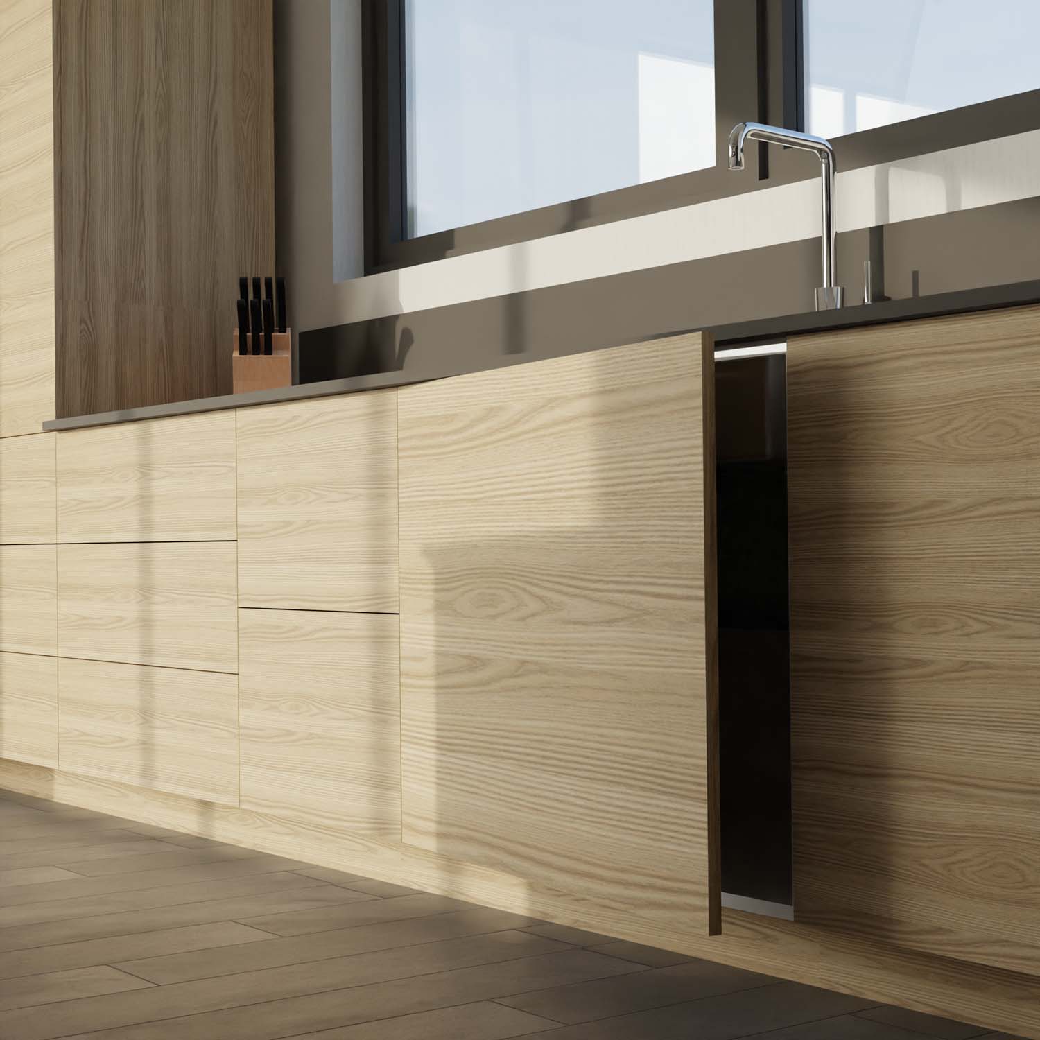 coloris panneaux elm naturel H