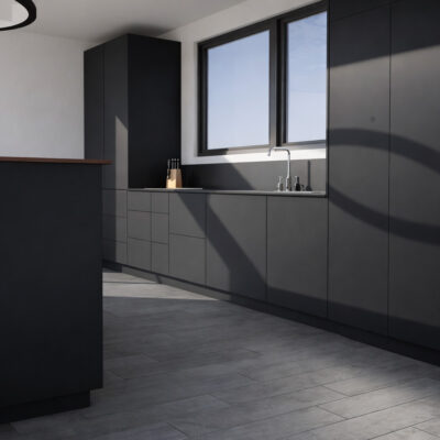 Front für Klapptür FAKTUM B70H40cm - Anthracite
